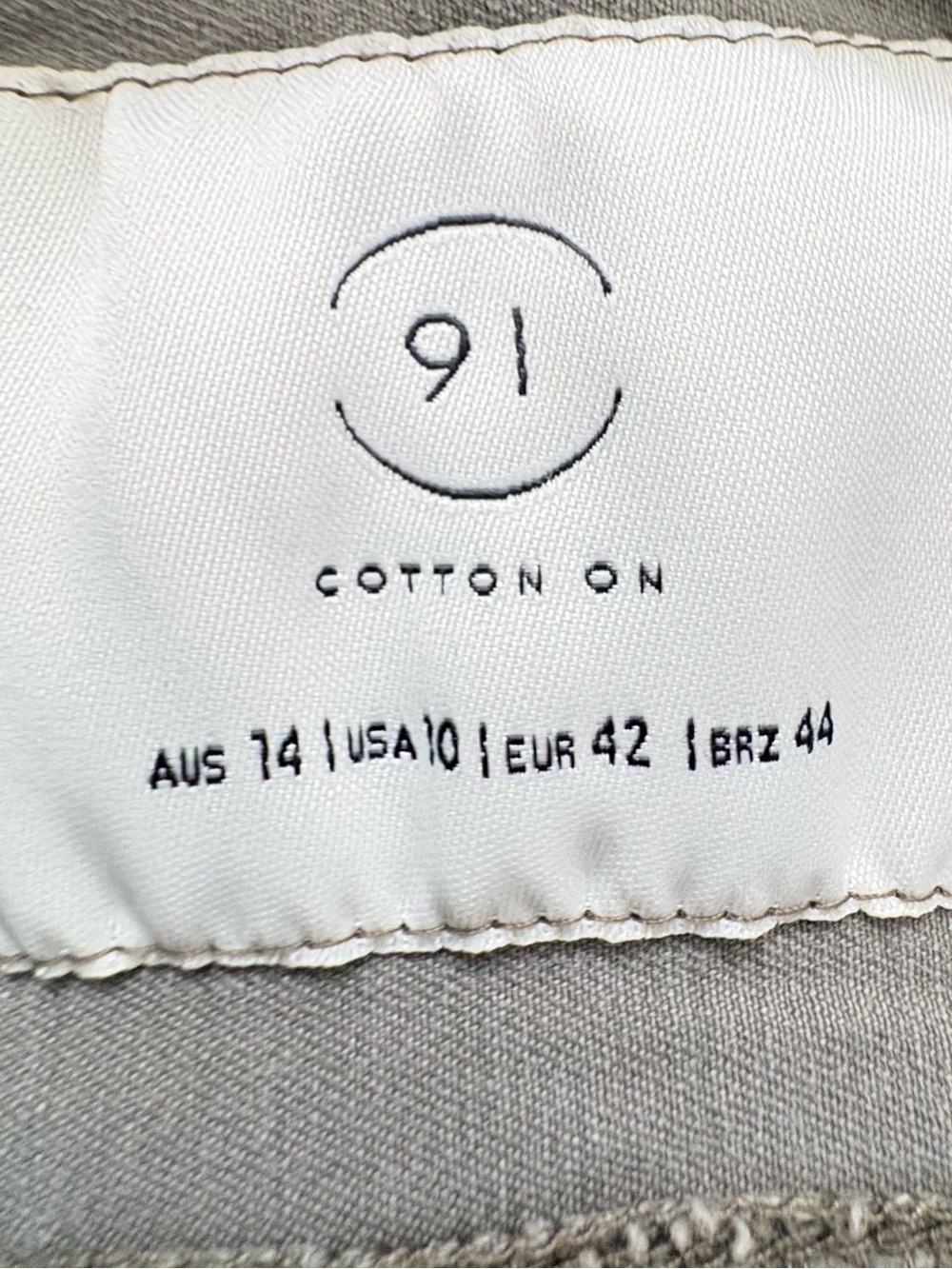 Cotton on 91 Utility Zip-Front Jumpsuit in Olive Green - Picture 8 of 8